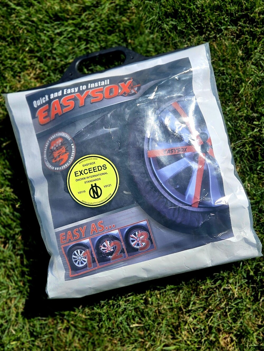 EasySox Tire Cover Set - Easy Traction Device Size ES74